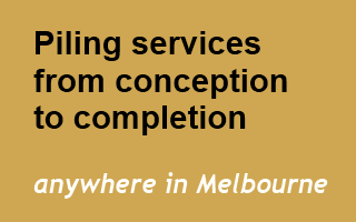 piling services melbourne